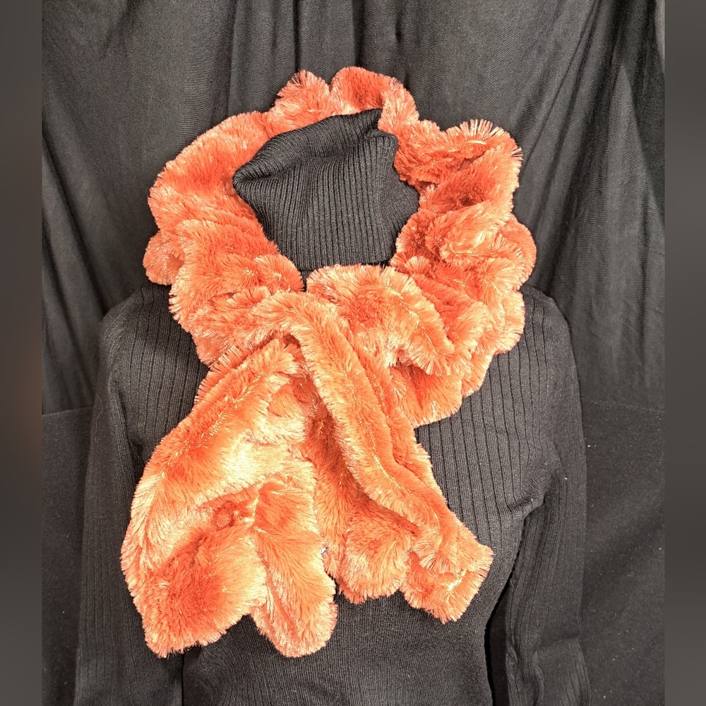 Soft Faux Fur Wrap Scarf